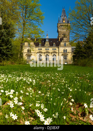 Jagdschloss Hummelshain, Thüringen, Deutschland Stockfoto