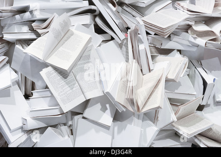 Buch-Anzeige in einem Schaufenster-Front Stockfoto