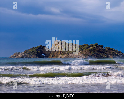 Leuchtturm, Iztuzu, Westtürkei Stockfoto