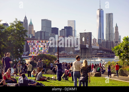 Schiff der Toleranz Segeln in Brooklyn Stockfoto