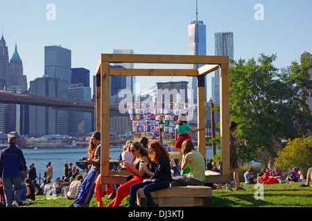 Schiff der Toleranz Segeln in Brooklyn Stockfoto