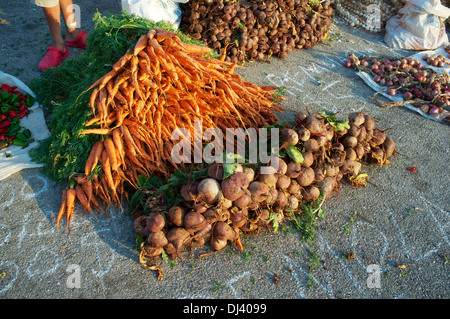 Bauernmarkt, Gibara, Kuba Stockfoto