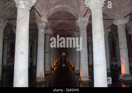 Basilika-Zisterne Stockfoto