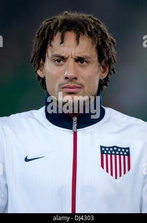 Wien, Österreich. 19. November 2013. USAS Jermaine Jones gesehen während der internationalen Fußball Freundschaftsspiel zwischen Österreich und den USA im Ernst-Happel-Stadion in Wien, Österreich, 19. November 2013. Foto: Thomas Eisenhuth/Dpa - News WIRE SERVICE/Dpa/Alamy Live Stockfoto