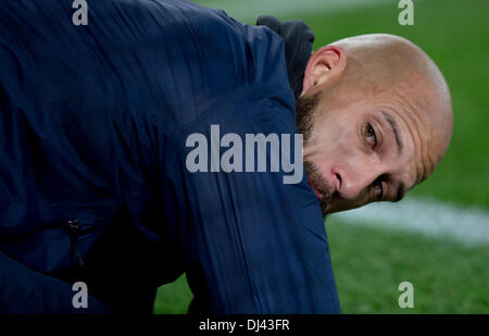 Wien, Österreich. 19. November 2013. USA Torhüter Tim Howard gesehen während der internationalen Fußball Freundschaftsspiel zwischen Österreich und den USA im Ernst-Happel-Stadion in Wien, Österreich, 19. November 2013. Foto: Thomas Eisenhuth/Dpa - News WIRE SERVICE/Dpa/Alamy Live Stockfoto