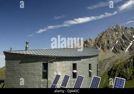 bei der Cabane du Velan in den Walliser Alpen Stockfoto