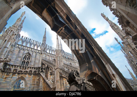 Il Duomo di Milano Stockfoto