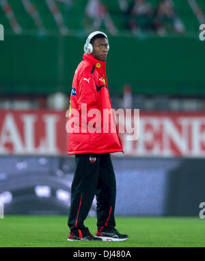 Wien, Österreich. 19. November 2013. Österreichs David Alaba vor das Freundschaftsspiel zwischen Österreich und den USA im Ernst Happel Stadium in Wien, Österreich, 19. November 2013. Foto: Thomas Eisenhuth/Dpa/Alamy Live News Stockfoto