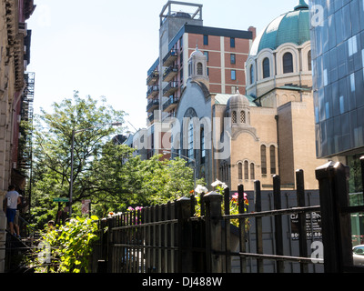 St. Nikolaus von Myra orthodoxe Kirche, NYC, USA Stockfoto