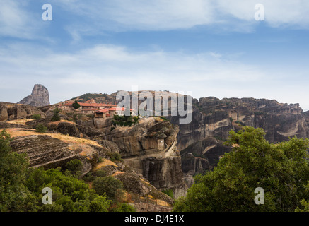 Meteora, Griechenland - das Heilige Kloster von Varlaam Stockfoto