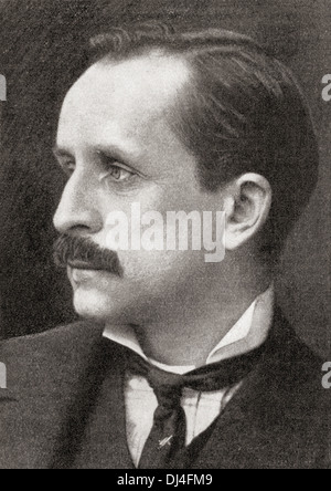 Sir James Matthew Barrie, 1. Baronet, 1860 – 1937. Schottischer Schriftsteller und Dramatiker. Stockfoto