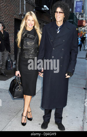 New York, NY, USA. 20. November 2013. Beth Stern und Howard Stern auf der "Late Show With David Letterman" in der Ed Sullivan Theater am 20. November 2013 in New York City Credit ankommen: Dpa picture-Alliance/Alamy Live News Stockfoto