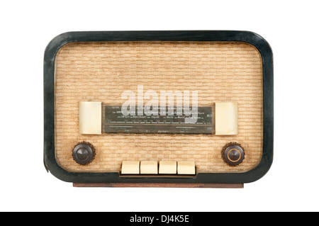 altes Radio (50er-Jahre-Stil) Stockfoto