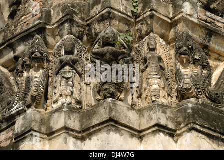 Wat Si Sawai, Sukhothai Historical Park Stockfoto