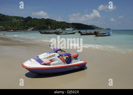 Jetski am Patong Beach Stockfoto