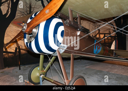 Washington, Seattle, The Museum of Flight, Nieuport 28 c. 1, ca. 1917, WW ich Französisch Kämpfer Stockfoto