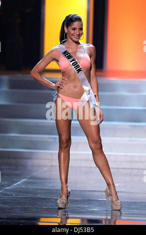 Johanna Sambucini Miss New York USA 2012 Miss USA Vorrundenspielen an das Theater of Performing Arts im Planet Hollywood Resort &amp; Casino Las Vegas, Nevada - 30.05.12 Stockfoto