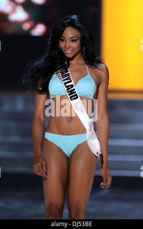 Nana Meriwether Miss Maryland USA 2012 Miss USA Vorrundenspielen an das Theater of Performing Arts im Planet Hollywood Resort &amp; Casino Las Vegas, Nevada - 30.05.12 mit: Nana Meriwether Miss Maryland USA wo: USA bei: 30 Mai 201 Stockfoto