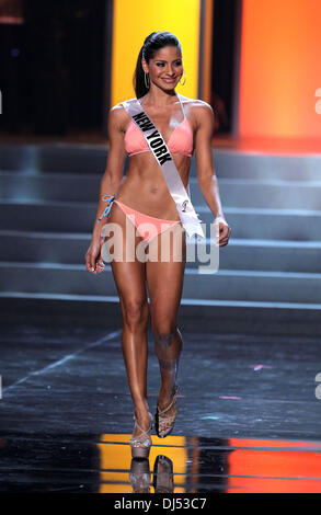 Johanna Sambucini Miss New York USA 2012 Miss USA Vorrundenspielen an das Theater of Performing Arts im Planet Hollywood Resort &amp; Casino Las Vegas, Nevada - 30.05.12 Stockfoto