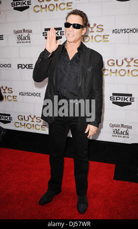 Jean-Claude Van Damme Spike TV 2012 "Guys Choice" statt in den Sony Studios - Ankünfte Culver City, Kalifornien - 02.06.12 Stockfoto