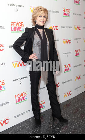 Jane Fonda "Frieden, Liebe & Missverständnis" New York Screening im MOMA New York City, USA - 04.06.112 Stockfoto