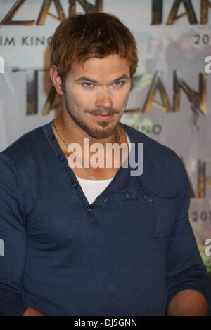 Kellan Lutz Pressekonferenz zur Förderung ihren neuen Films "Tarzan", startet Dreharbeiten bei Bavaria Film Studios München - 05.06.12 Stockfoto