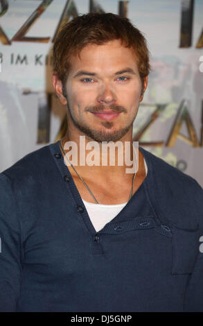 Kellan Lutz Pressekonferenz zur Förderung ihren neuen Films "Tarzan", startet Dreharbeiten bei Bavaria Film Studios München - 05.06.12 Stockfoto