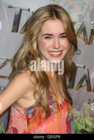 Spencer Locke Pressekonferenz zur Förderung ihren neuen Films "Tarzan", startet Dreharbeiten bei Bavaria Film Studios München - 05.06.12 Stockfoto