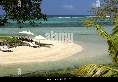 Strand-Ecke Stockfoto