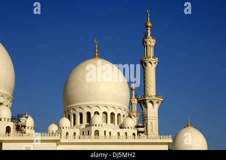 Große Moschee, Abu Dhabi Stockfoto