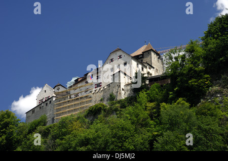 Schloss Vaduz, Liechtenstein Stockfoto