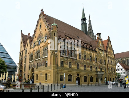 Rathaus Ulm Stockfoto