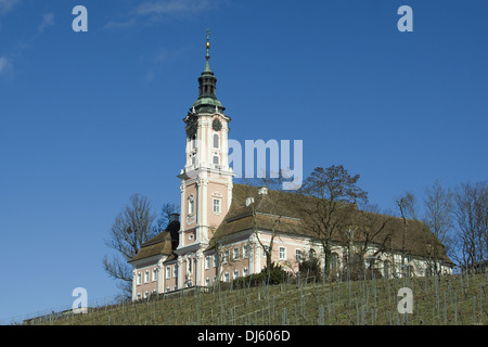 Wallfahrtskirche Birnau Stockfoto