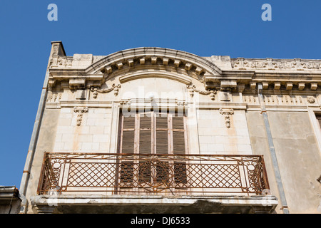 Koloniale Architektur, St Andrews Street, Limassol, Zypern. Stockfoto