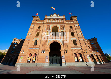 Las Ventas Stierkampfarena Plaza de Toros in Madrid, Spanien Stockfoto