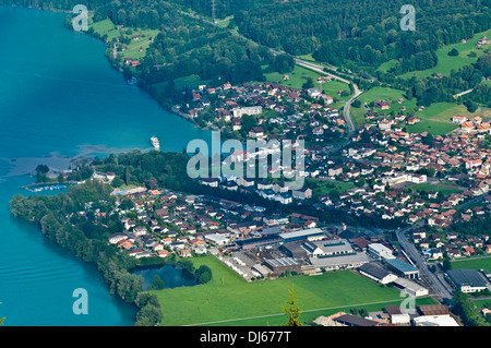 Europa. Schweiz, Kanton Bern. Berner Oberland, Boenigen Stockfoto
