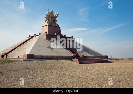 Blick auf das Beinhaus Denkmal "La Ferme de Navarin" Stockfoto