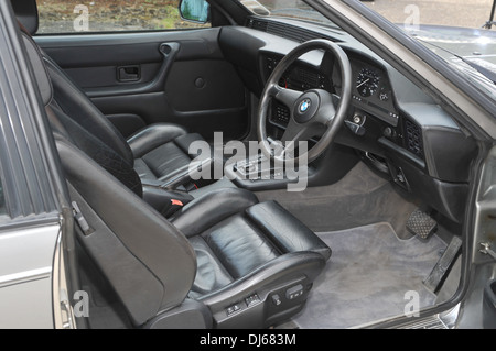 1990 BMW 635 CSI klassischen deutschen Coupe Sportwagen Stockfoto