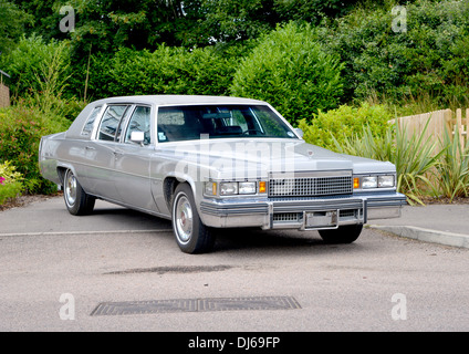 1979 Cadillac Series 75 stretch Limo amerikanischen Oldtimer Stockfoto