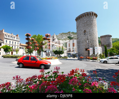 Sisteron Frankreich Stockfoto