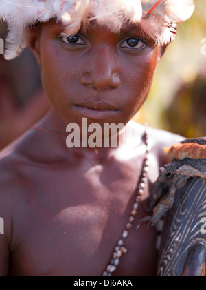 Madang Singsing Group bei Independence Day feiern Madang, Papua Neu-Guinea. Stockfoto