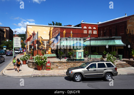 Allegany County Besucherzentrum, Cumberland, Maryland, USA Stockfoto