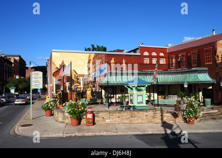 Allegany County Besucherzentrum, Cumberland, Maryland, USA Stockfoto