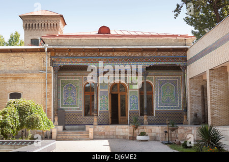 Haus von Alexander Polowzew, Museum für angewandte Kunst, Taschkent, Usbekistan Stockfoto