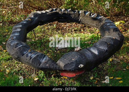 Pacem in Terris Skulpturengarten in Warwick New York Stockfoto