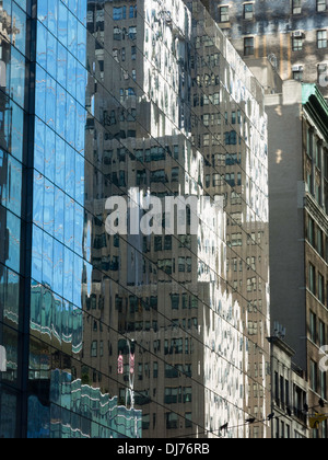 Architektur in Midtown Manhattan, New York, NY, USA Stockfoto