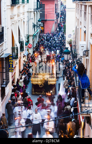 Ostern-Semana Santa Prozession. Stockfoto