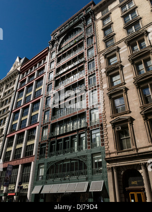 Fassaden, SoHo, NYC Stockfoto