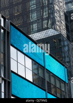 Barclays-Gebäude in der Dämmerung, NYC Stockfoto