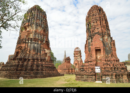 Pagode im Wat Phra Mahathat Stockfoto